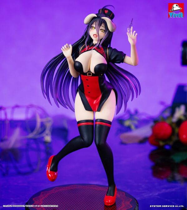 Overlord - Albedo - Vivit Figure - Nurse ver., Black (System Service)