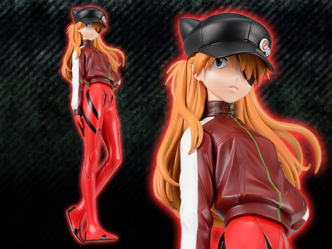 Evangelion Shin Gekijouban - Souryuu Asuka Langley - PM Figure - Hat ver. (SEGA)