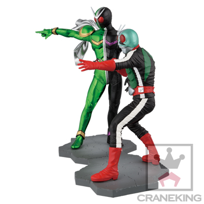 Kamen Rider W - Kamen Rider Double Cyclone Joker - Kamen Rider series CROSS HEROES ~ Heisei × Showa  (Vol.2) (Banpresto) photo 4