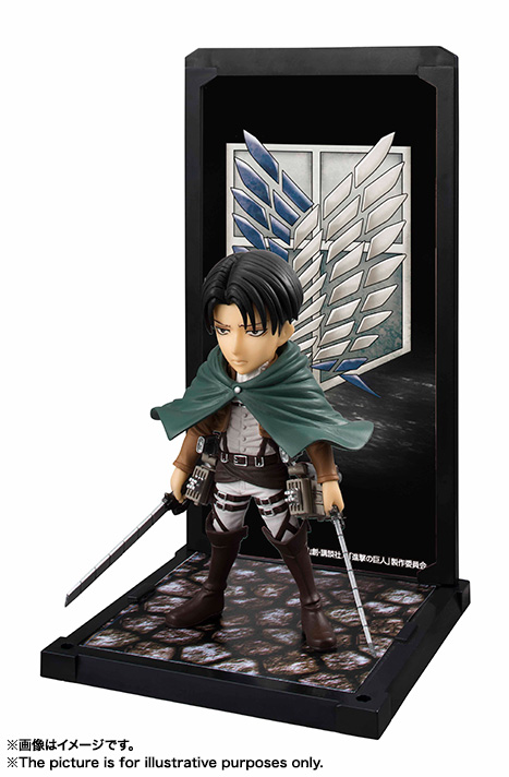 Shingeki no Kyojin - Levi - Tamashii Buddies (Bandai) photo 4