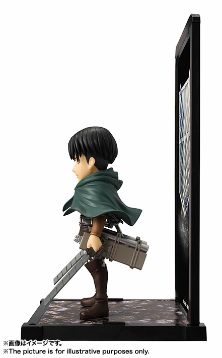 Shingeki no Kyojin - Levi - Tamashii Buddies (Bandai) photo 5