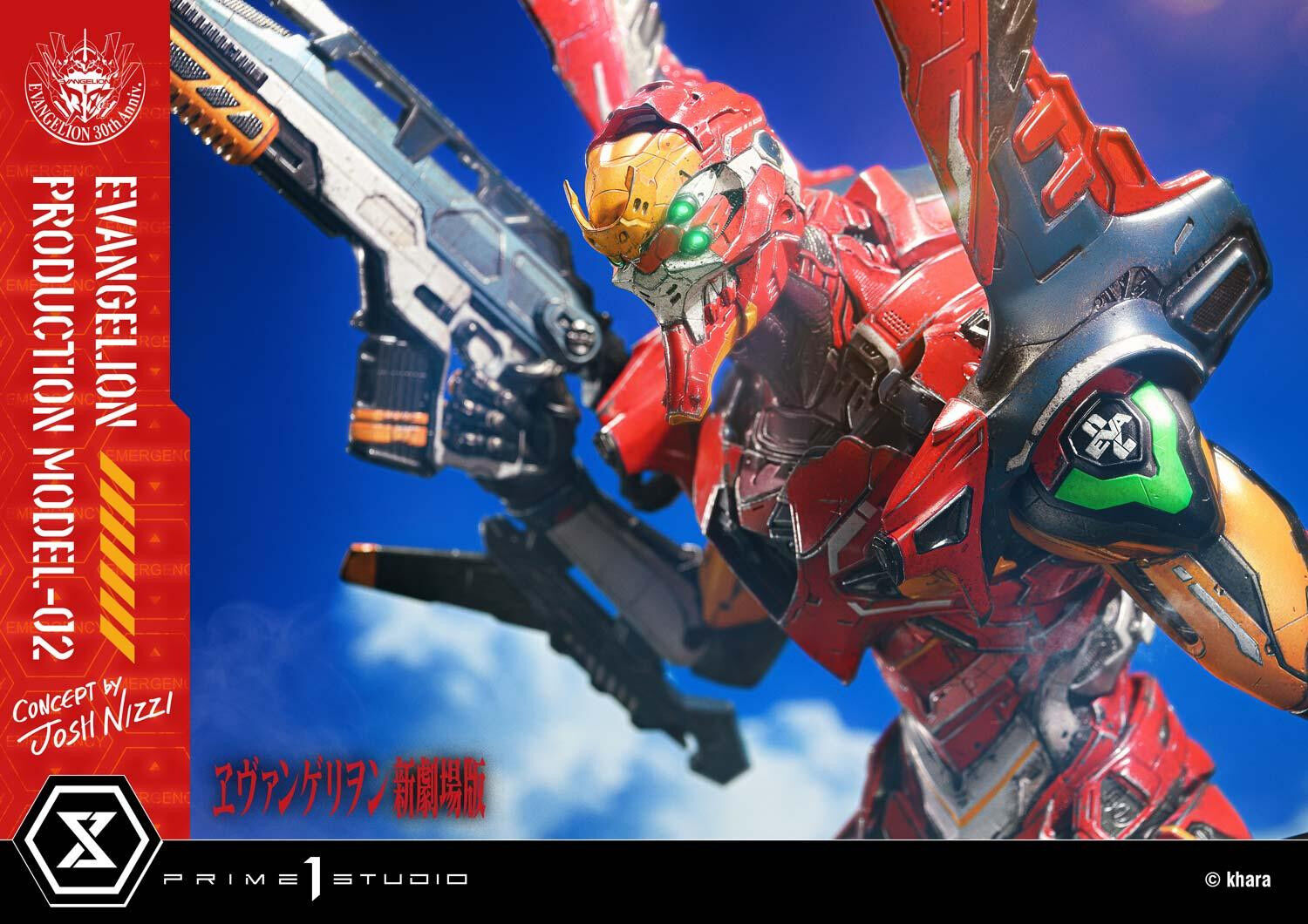 Evangelion Shin Gekijouban - EVA-02 - Ultimate Diorama Masterline (UDMEVA-07DX) - DX Version (Prime 1 Studio) photo 14