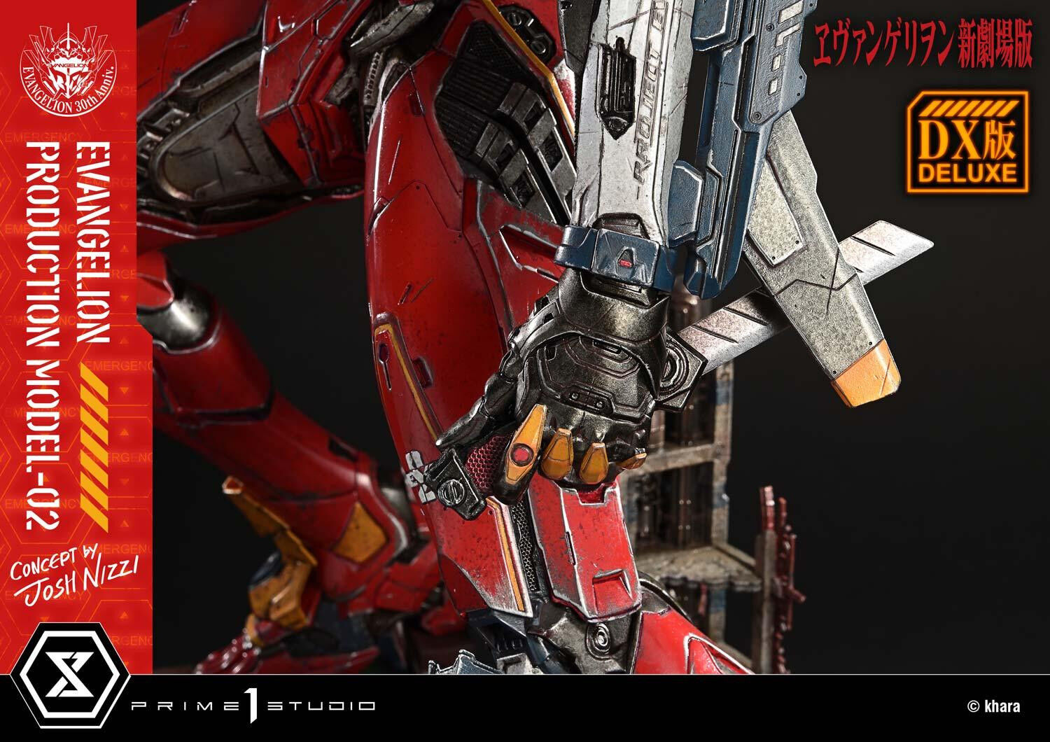 Evangelion Shin Gekijouban - EVA-02 - Ultimate Diorama Masterline (UDMEVA-07DX) - DX Version (Prime 1 Studio) photo 23