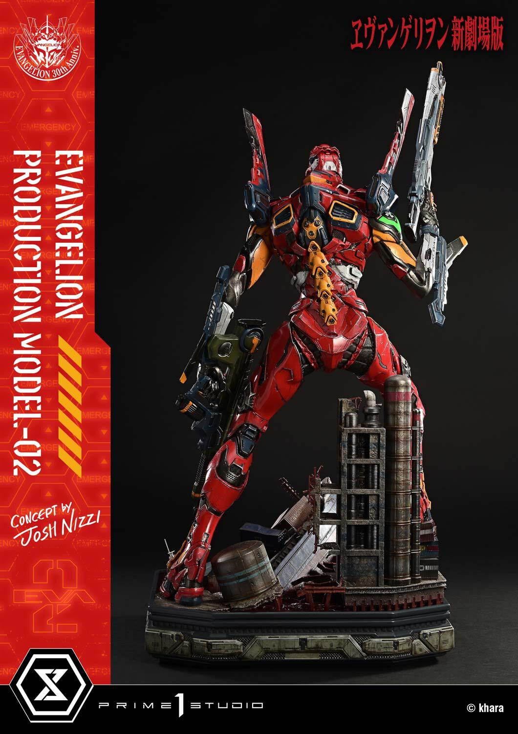 Evangelion Shin Gekijouban - EVA-02 - Ultimate Diorama Masterline (UDMEVA-07DX) - DX Version (Prime 1 Studio) photo 50