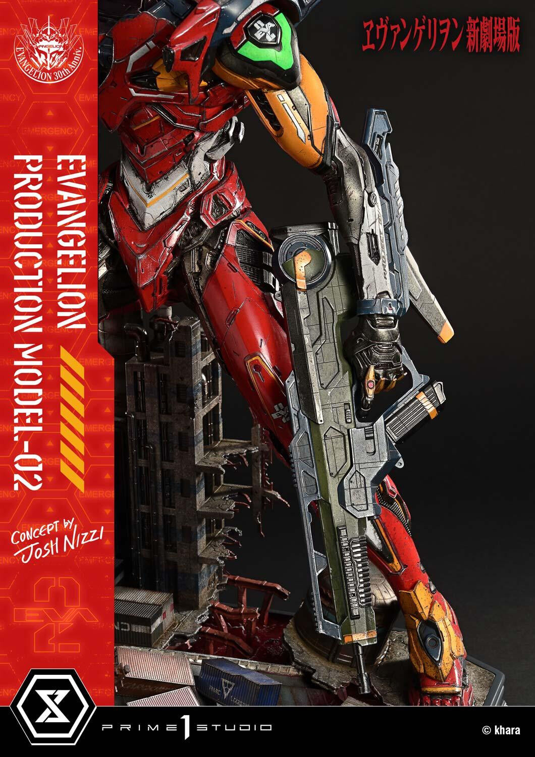 Evangelion Shin Gekijouban - EVA-02 - Ultimate Diorama Masterline (UDMEVA-07DX) - DX Version (Prime 1 Studio) photo 63