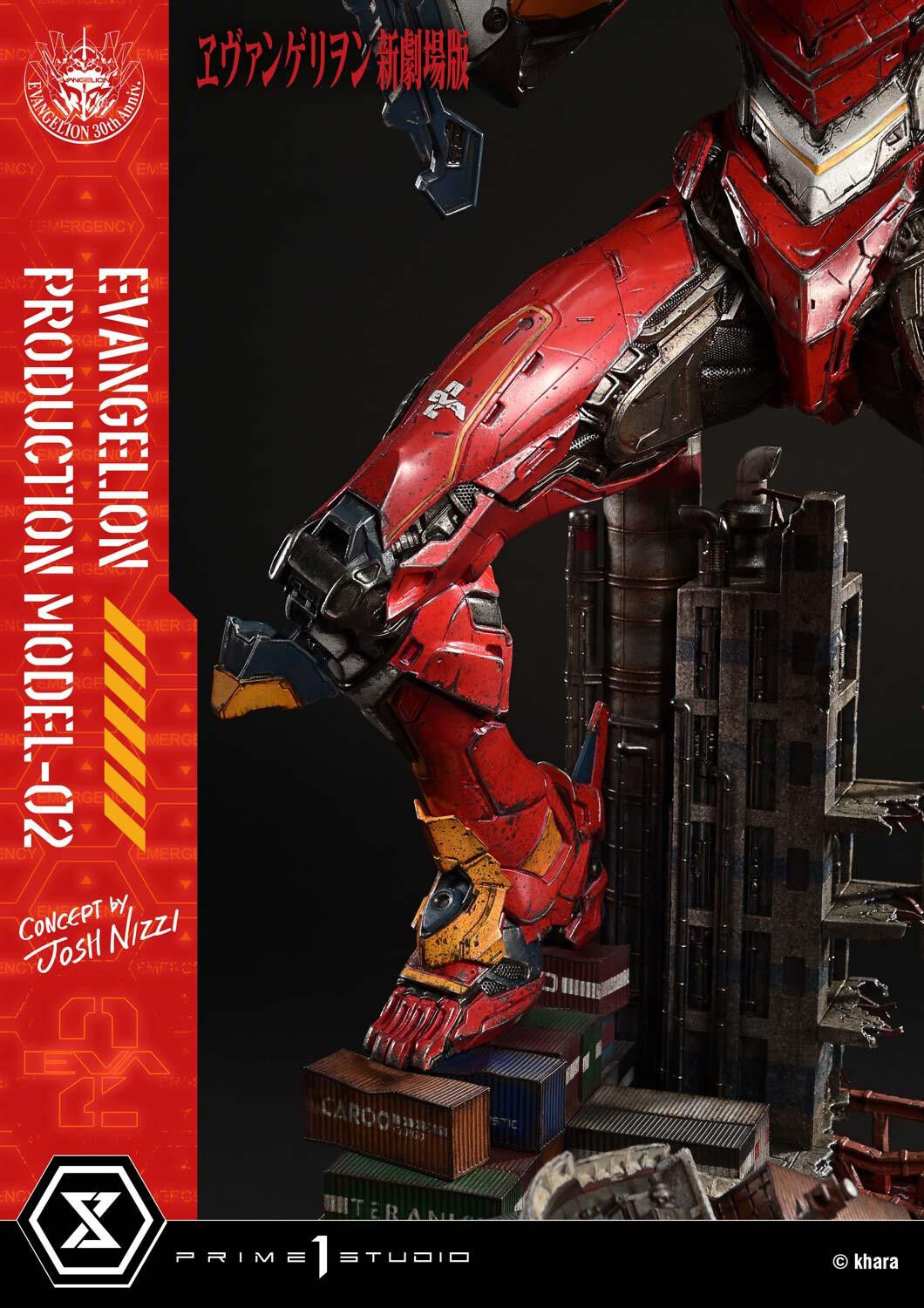 Evangelion Shin Gekijouban - EVA-02 - Ultimate Diorama Masterline (UDMEVA-07DX) - DX Version (Prime 1 Studio) photo 64