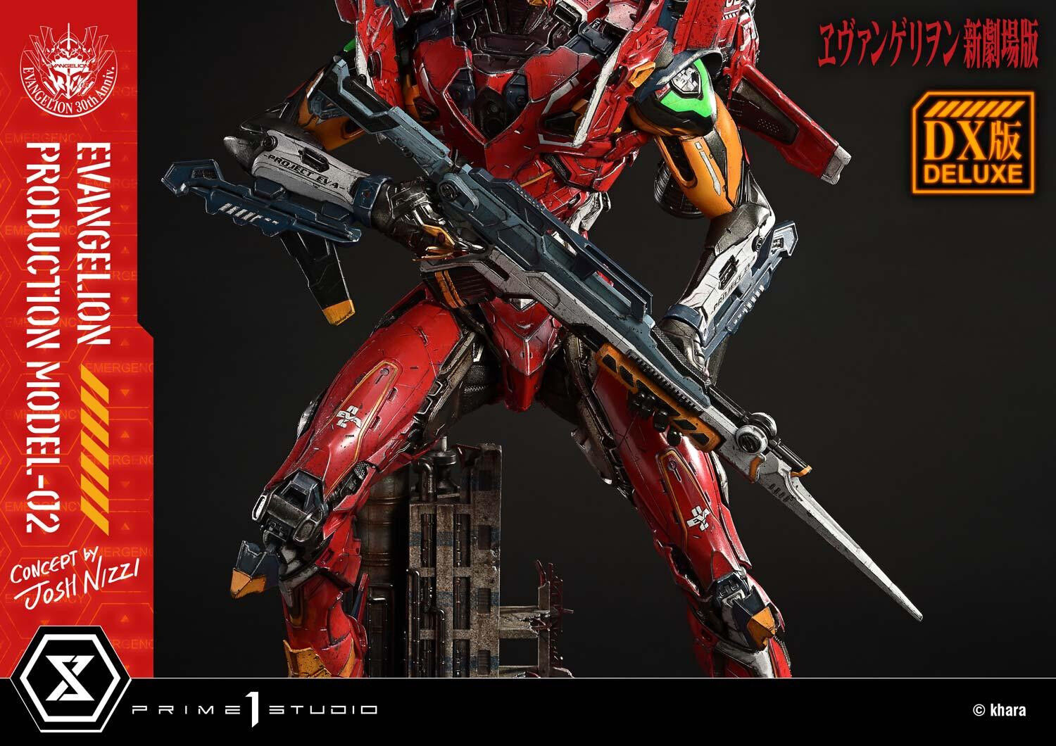 Evangelion Shin Gekijouban - EVA-02 - Ultimate Diorama Masterline  (UDMEVA-07DXS) - DX Bonus Version (Prime 1 Studio) photo 12