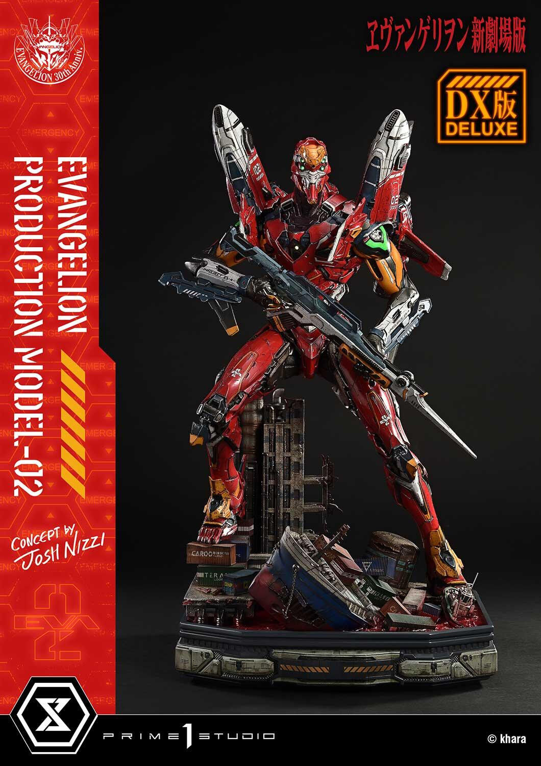 Evangelion Shin Gekijouban - EVA-02 - Ultimate Diorama Masterline  (UDMEVA-07DXS) - DX Bonus Version (Prime 1 Studio) photo 16