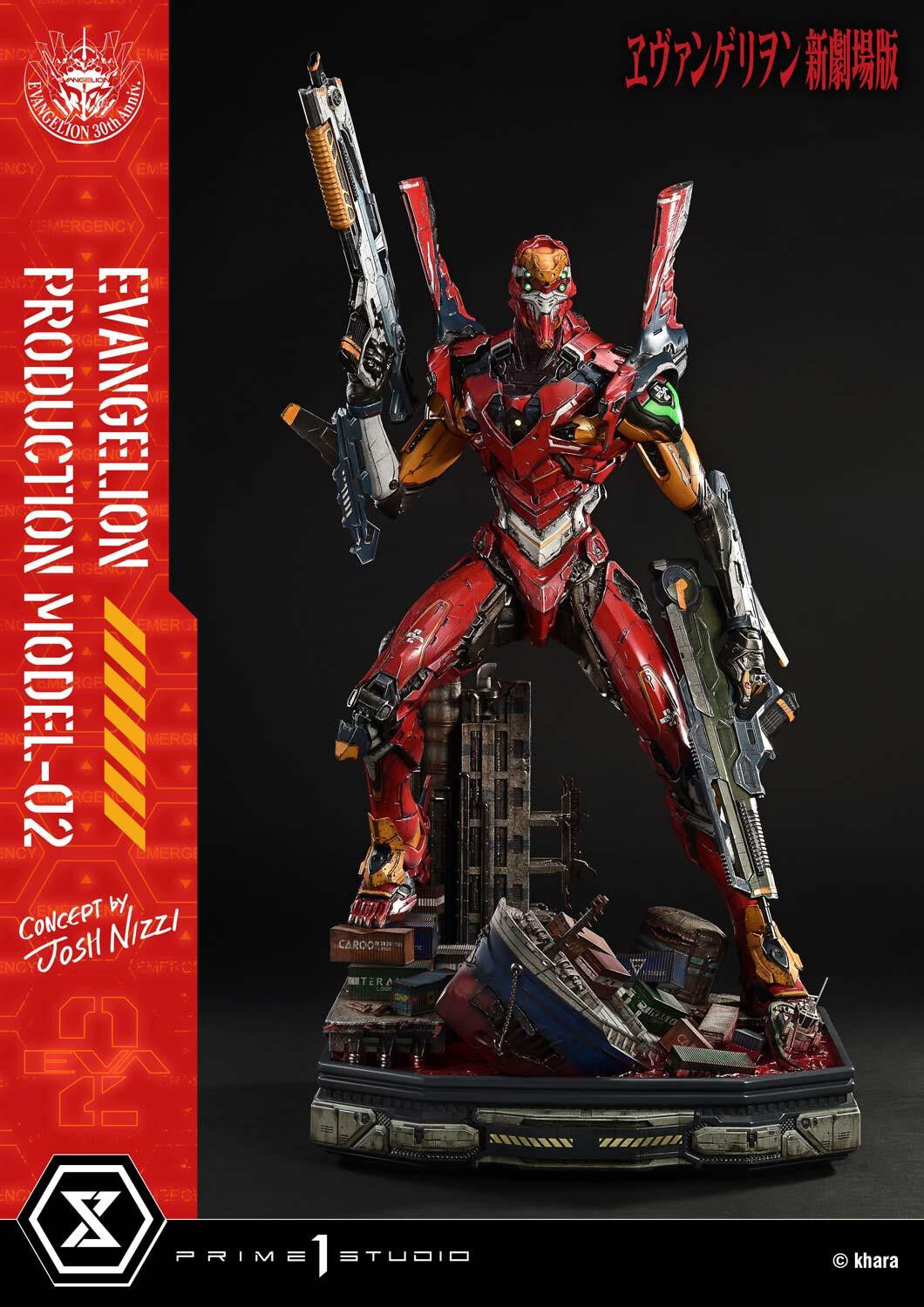 Evangelion Shin Gekijouban - EVA-02 - Ultimate Diorama Masterline  (UDMEVA-07DXS) - DX Bonus Version (Prime 1 Studio) photo 49