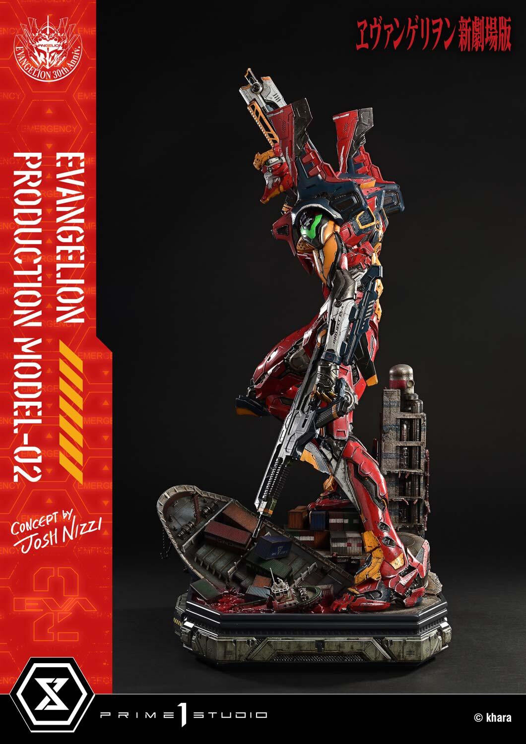 Evangelion Shin Gekijouban - EVA-02 - Ultimate Diorama Masterline  (UDMEVA-07DXS) - DX Bonus Version (Prime 1 Studio) photo 51