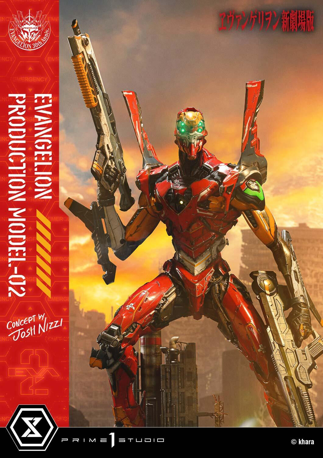 Evangelion Shin Gekijouban - EVA-02 - Ultimate Diorama Masterline  (UDMEVA-07DXS) - DX Bonus Version (Prime 1 Studio) photo 53