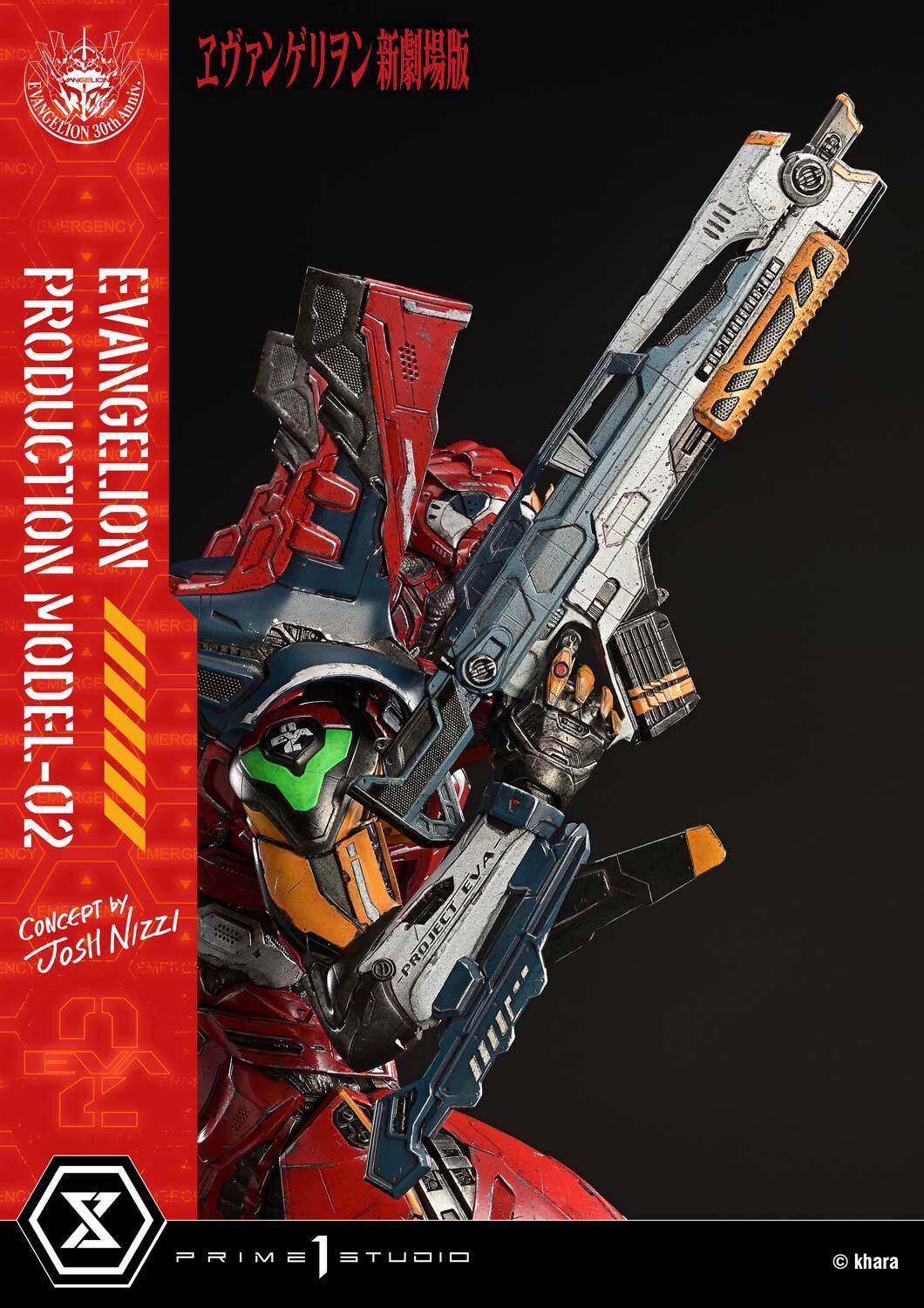 Evangelion Shin Gekijouban - EVA-02 - Ultimate Diorama Masterline  (UDMEVA-07DXS) - DX Bonus Version (Prime 1 Studio) photo 60