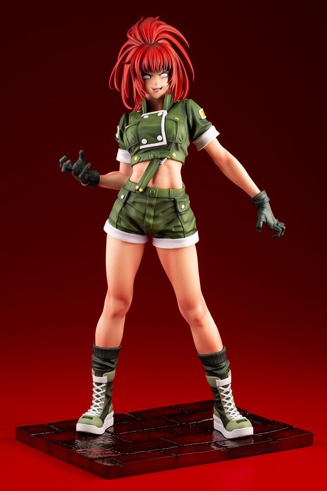 The King of Fighters '97 - Leona Heidern - Bishoujo Statue - 1/7 - Yami no Naka Orochi no Chi ni Mezameru, Limited Edition (Kotobukiya) photo 4