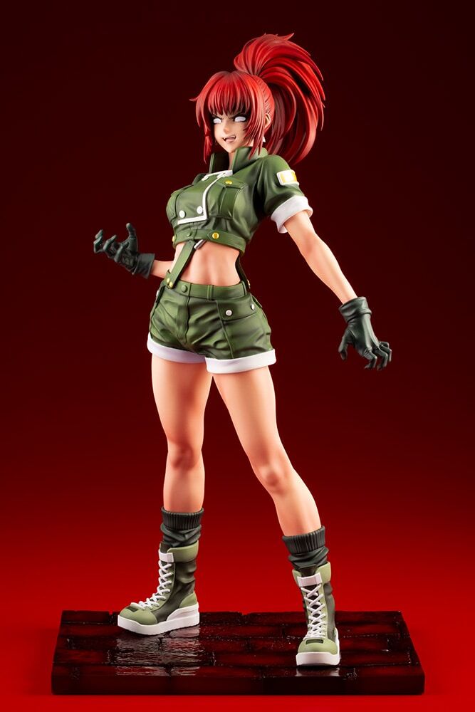 The King of Fighters '97 - Leona Heidern - Bishoujo Statue - 1/7 - Yami no Naka Orochi no Chi ni Mezameru, Limited Edition (Kotobukiya) photo 9