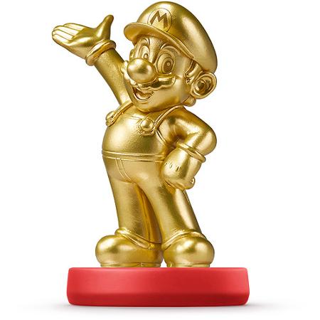 Super Mario Brothers - Mario - Amiibo - Amiibo Super Mario Series - Gold Edition (Nintendo) photo 2