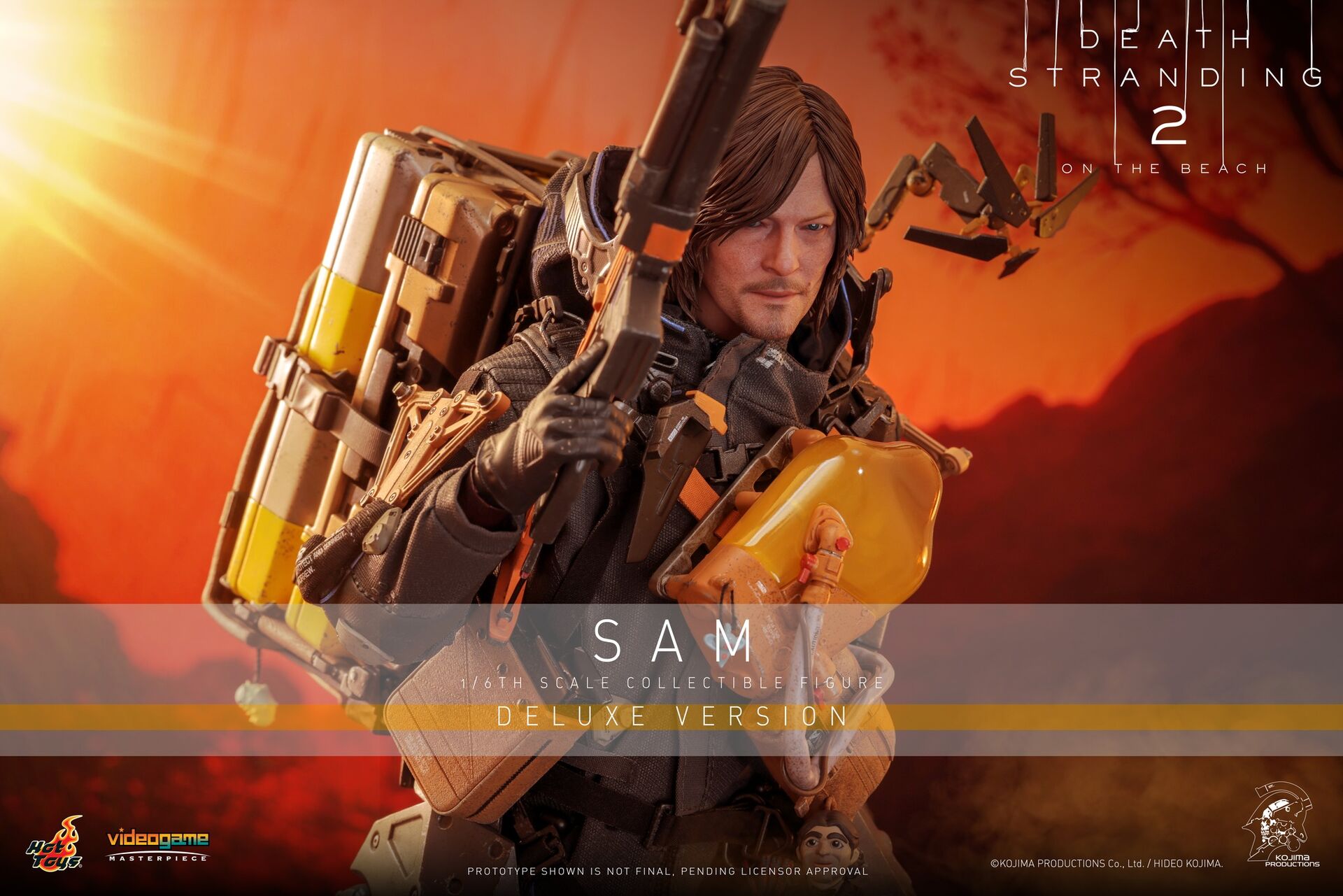 Death Stranding 2: On the Beach - Dollman - Sam Bridges - VideoGame Masterpiece - 1/6 - Deluxe Version (Hot Toys)