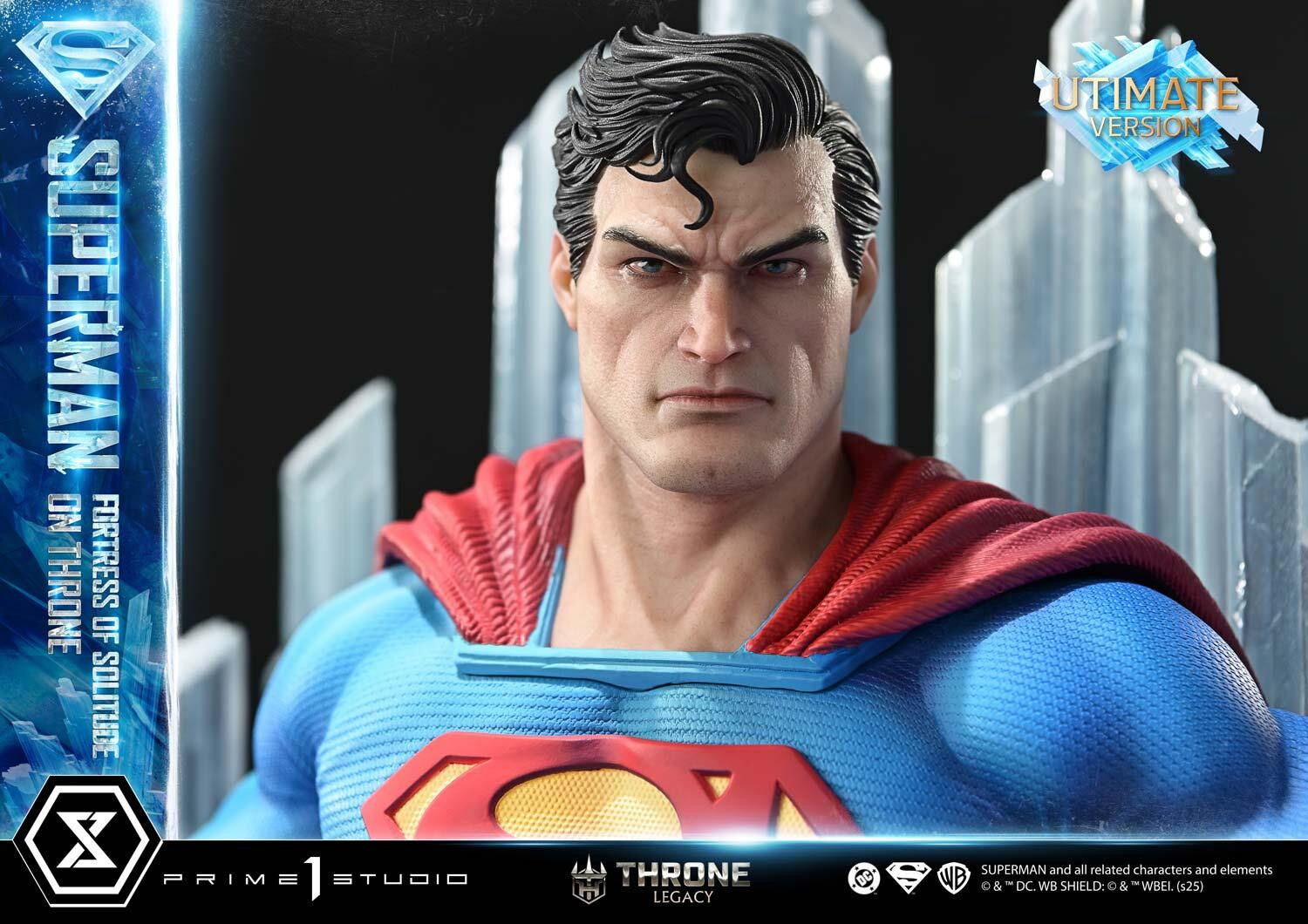 Superman - Throne Legacy (TLCDC-08UT) - 1/4 - Fortress of Solitude on Throne, Ultimate Version (Prime 1 Studio) photo 3