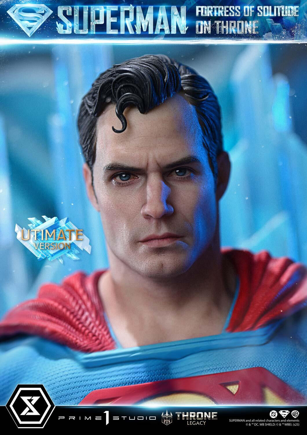 Superman - Throne Legacy (TLCDC-08UT) - 1/4 - Fortress of Solitude on Throne, Ultimate Version (Prime 1 Studio) photo 8