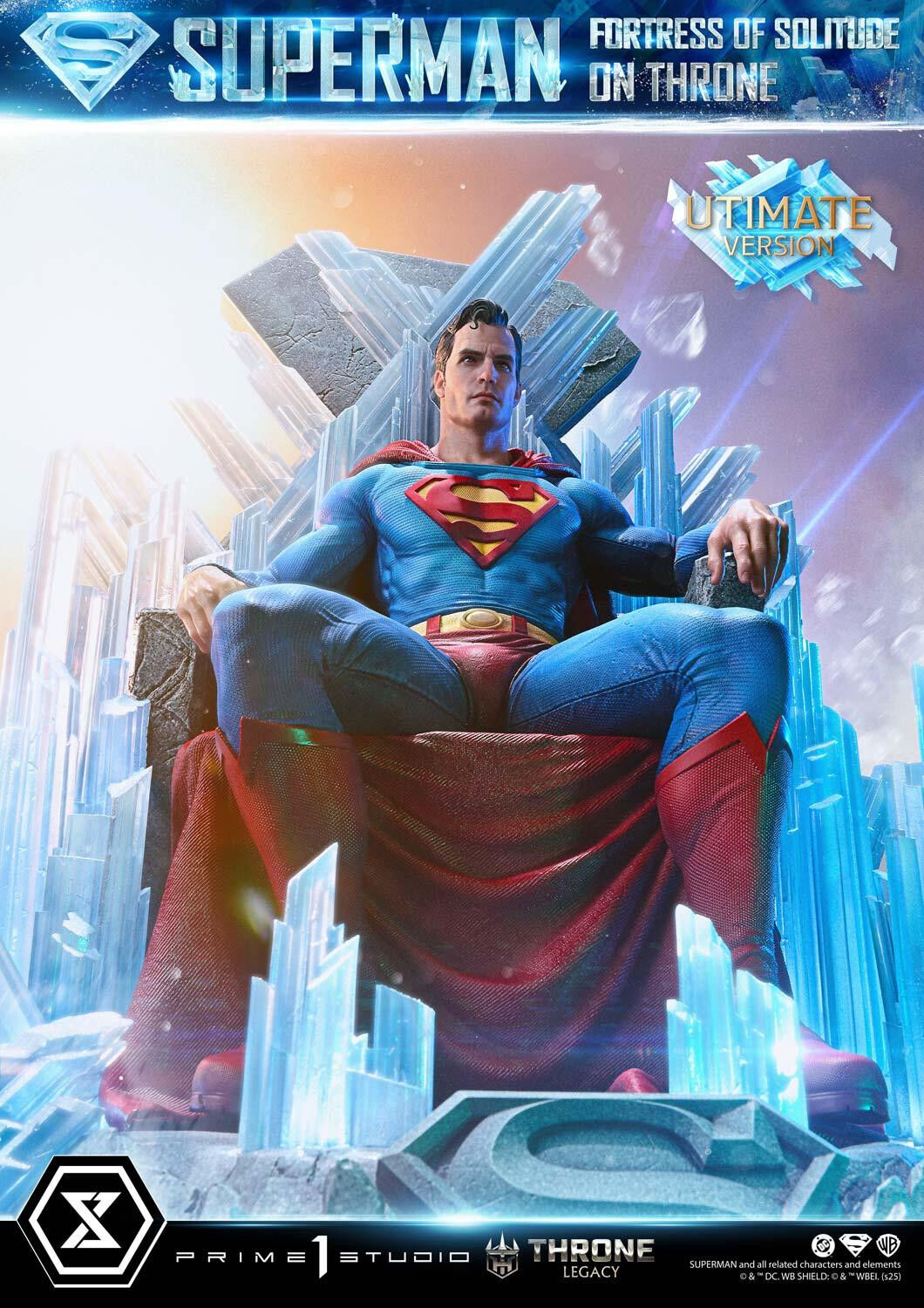 Superman - Throne Legacy (TLCDC-08UT) - 1/4 - Fortress of Solitude on Throne, Ultimate Version (Prime 1 Studio) photo 9