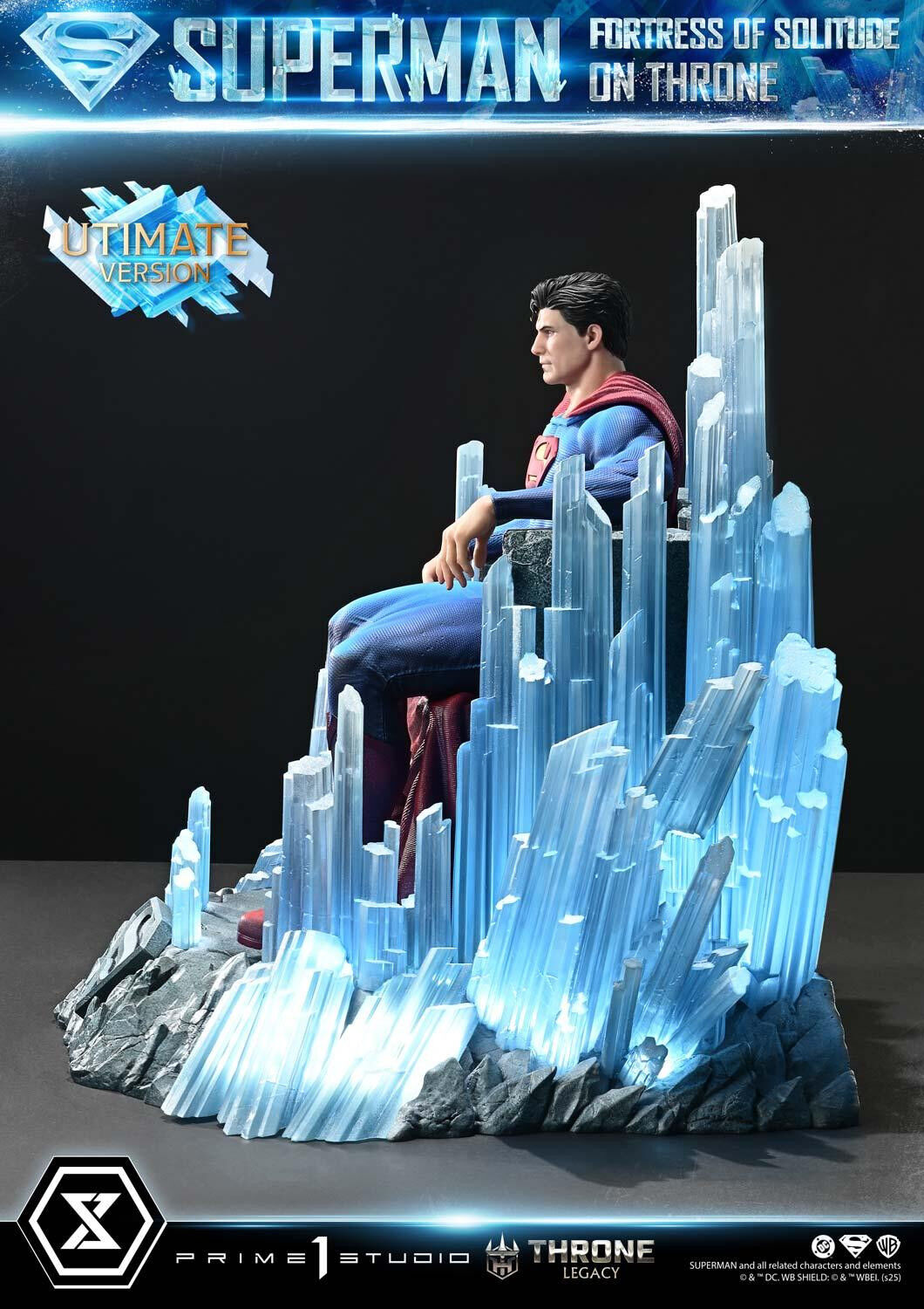 Superman - Throne Legacy (TLCDC-08UT) - 1/4 - Fortress of Solitude on Throne, Ultimate Version (Prime 1 Studio) photo 12