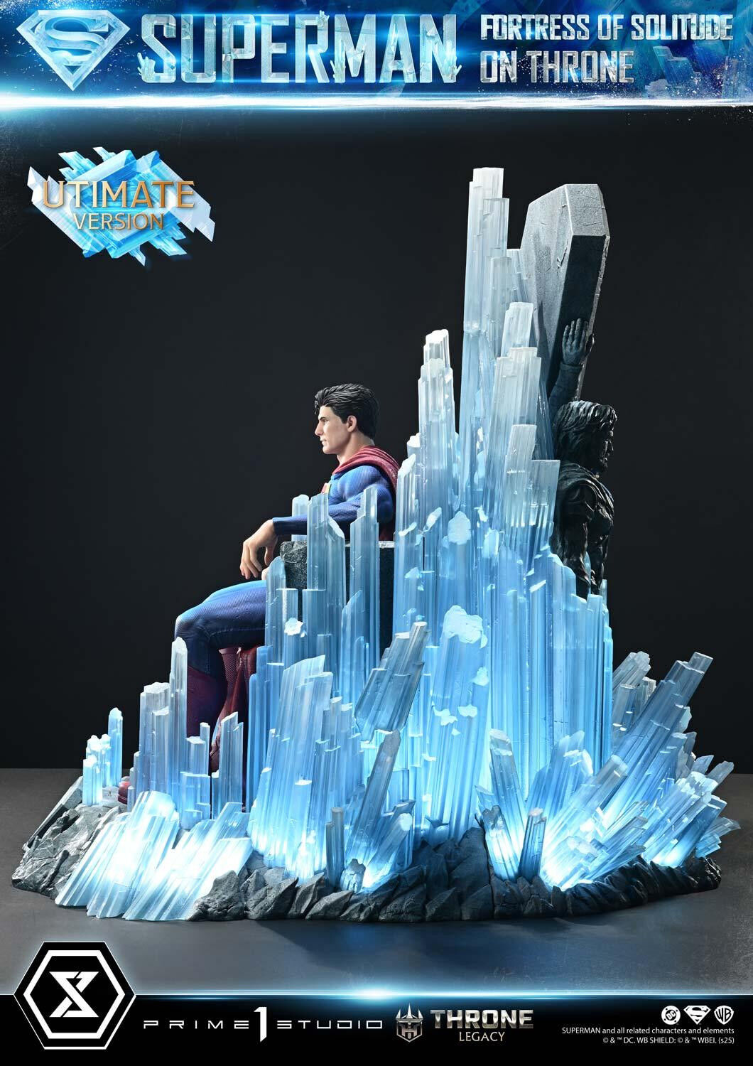 Superman - Throne Legacy (TLCDC-08UT) - 1/4 - Fortress of Solitude on Throne, Ultimate Version (Prime 1 Studio) photo 14