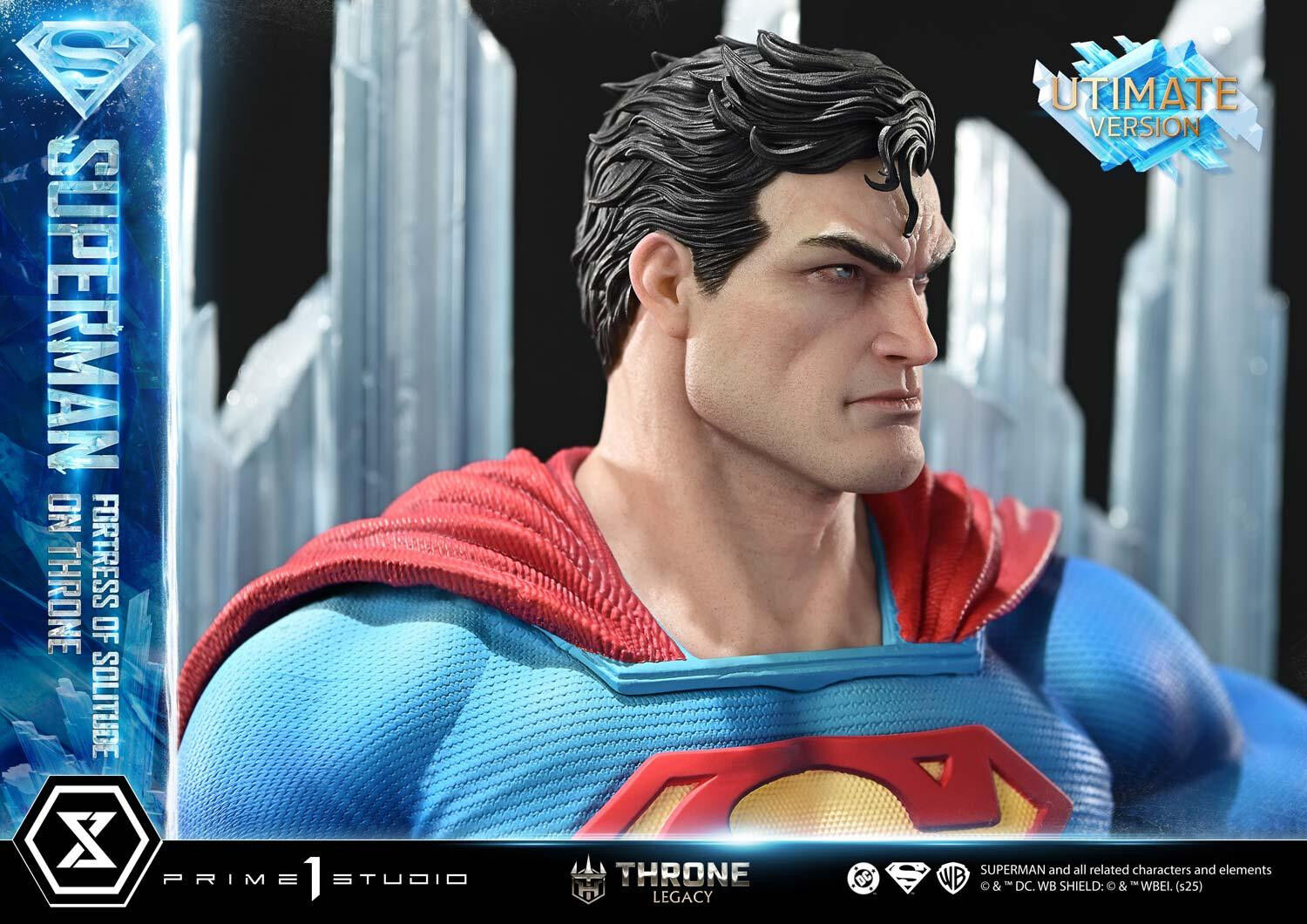 Superman - Throne Legacy (TLCDC-08UT) - 1/4 - Fortress of Solitude on Throne, Ultimate Version (Prime 1 Studio) photo 17