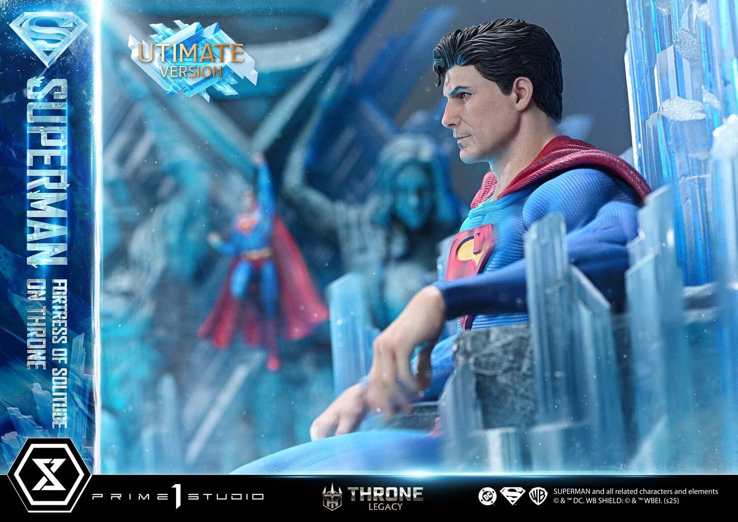 Superman - Throne Legacy (TLCDC-08UT) - 1/4 - Fortress of Solitude on Throne, Ultimate Version (Prime 1 Studio) photo 18
