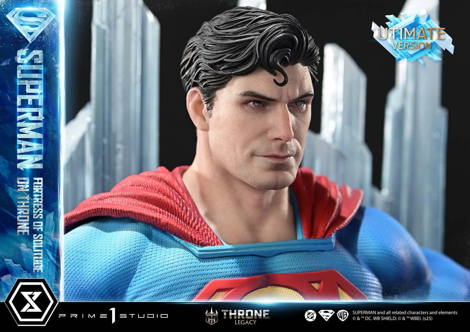 Superman - Throne Legacy (TLCDC-08UT) - 1/4 - Fortress of Solitude on Throne, Ultimate Version (Prime 1 Studio) photo 19