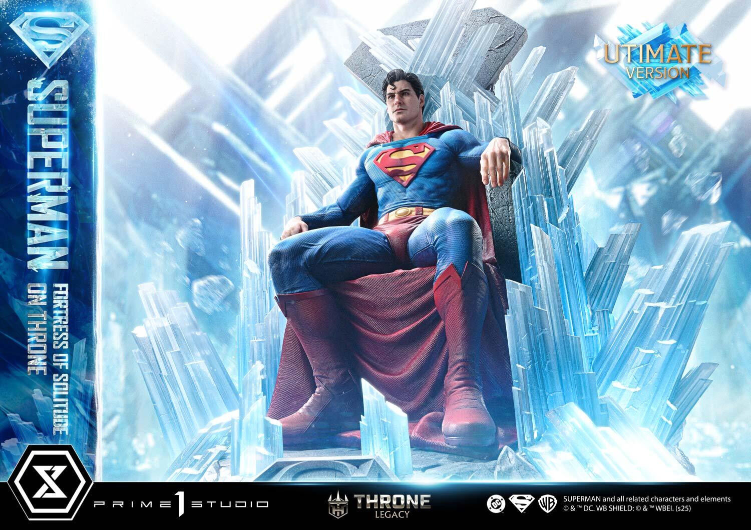 Superman - Throne Legacy (TLCDC-08UT) - 1/4 - Fortress of Solitude on Throne, Ultimate Version (Prime 1 Studio) photo 25