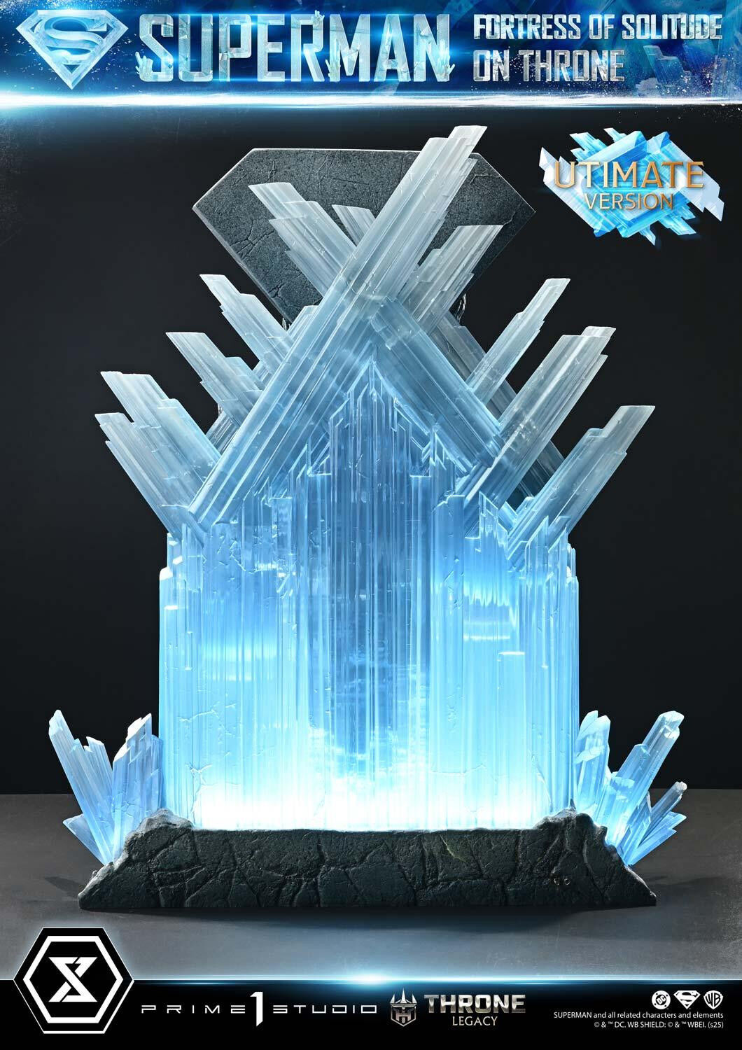 Superman - Throne Legacy (TLCDC-08UT) - 1/4 - Fortress of Solitude on Throne, Ultimate Version (Prime 1 Studio) photo 28