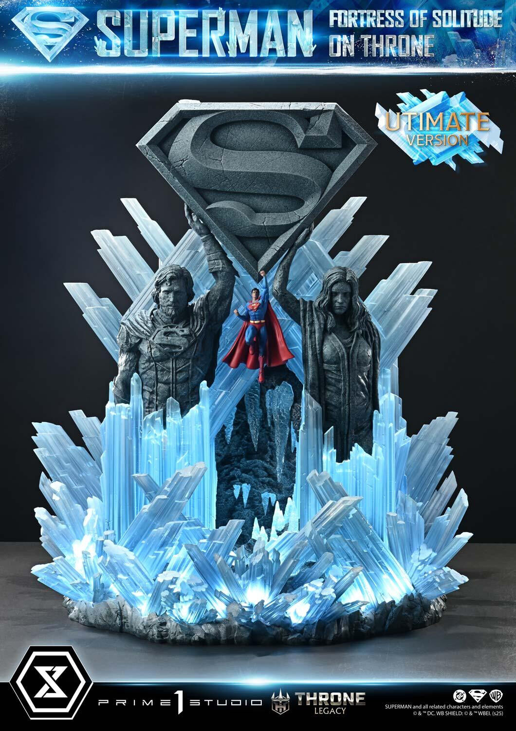Superman - Throne Legacy (TLCDC-08UT) - 1/4 - Fortress of Solitude on Throne, Ultimate Version (Prime 1 Studio) photo 30