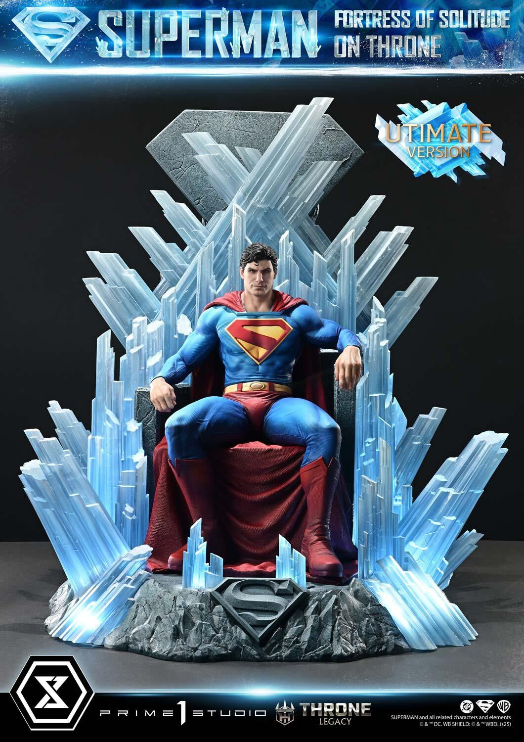 Superman - Throne Legacy (TLCDC-08UT) - 1/4 - Fortress of Solitude on Throne, Ultimate Version (Prime 1 Studio) photo 32