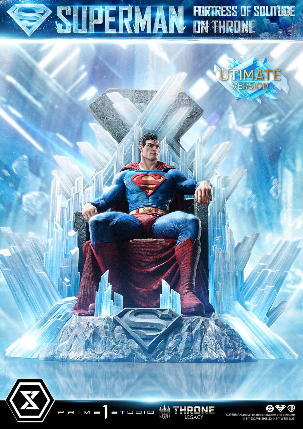 Superman - Throne Legacy (TLCDC-08UT) - 1/4 - Fortress of Solitude on Throne, Ultimate Version (Prime 1 Studio) photo 33