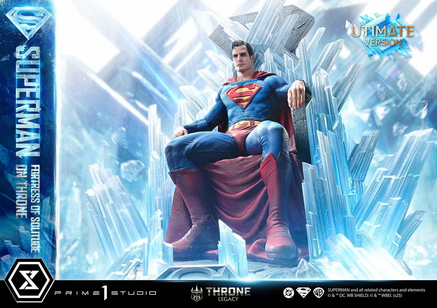 Superman - Throne Legacy (TLCDC-08UT) - 1/4 - Fortress of Solitude on Throne, Ultimate Version (Prime 1 Studio) photo 37