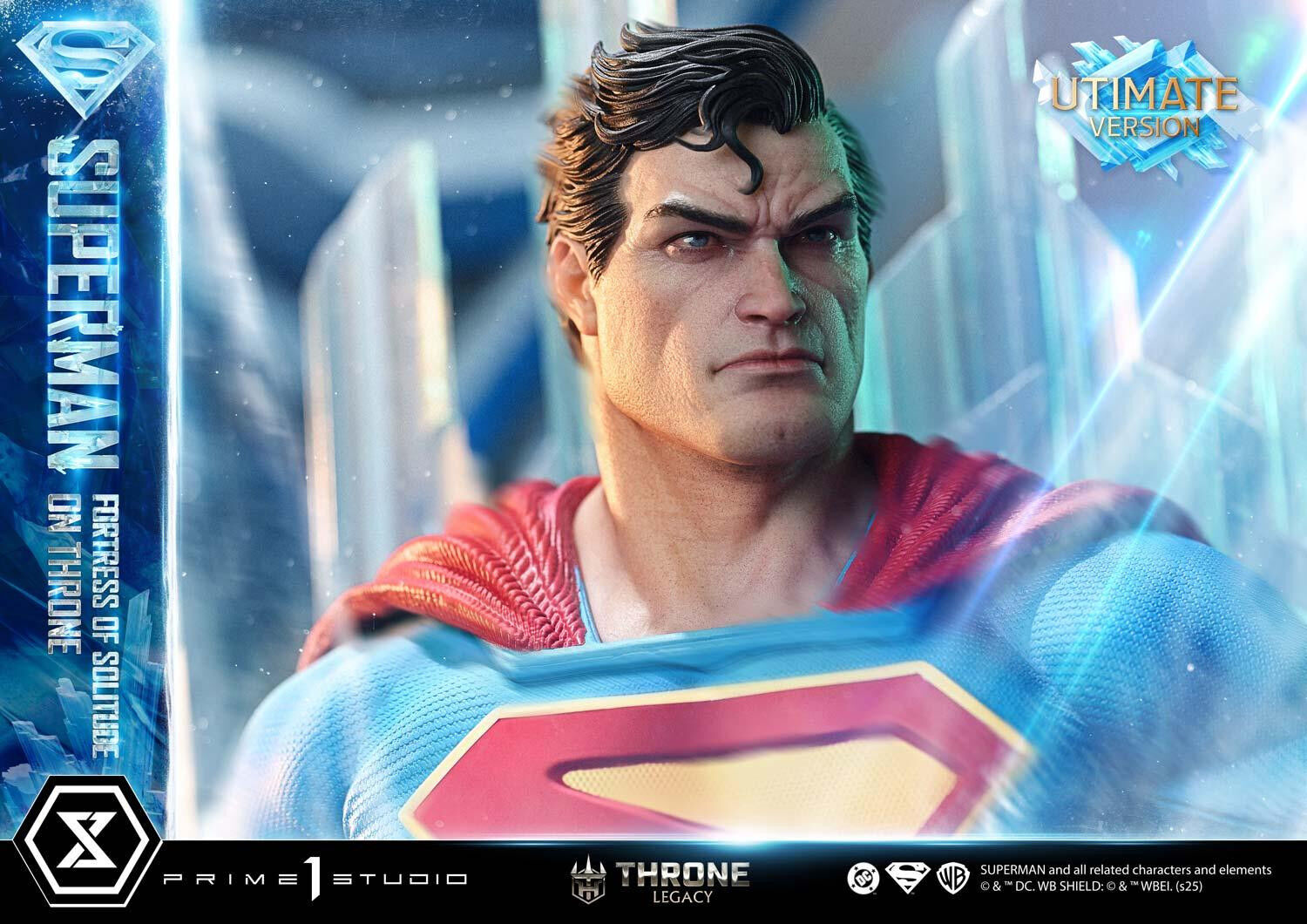 Superman - Throne Legacy (TLCDC-08UT) - 1/4 - Fortress of Solitude on Throne, Ultimate Version (Prime 1 Studio) photo 38