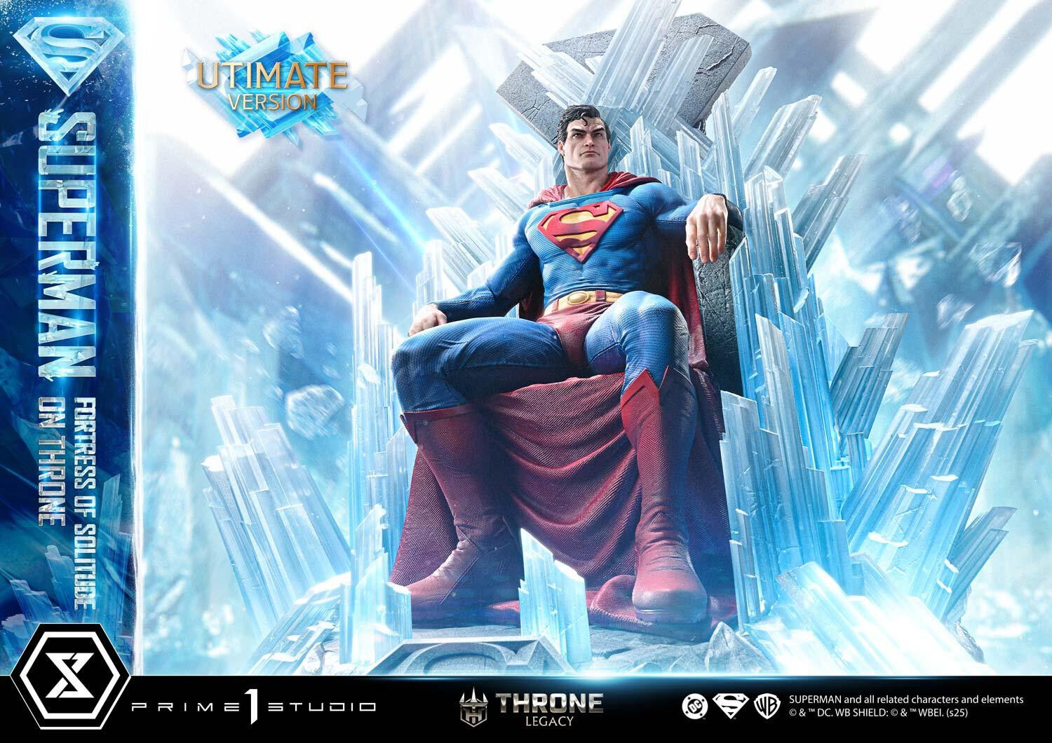 Superman - Throne Legacy (TLCDC-08UT) - 1/4 - Fortress of Solitude on Throne, Ultimate Version (Prime 1 Studio) photo 39