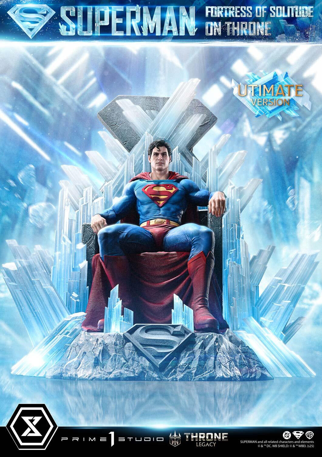 Superman - Throne Legacy (TLCDC-08UT) - 1/4 - Fortress of Solitude on Throne, Ultimate Version (Prime 1 Studio) photo 40
