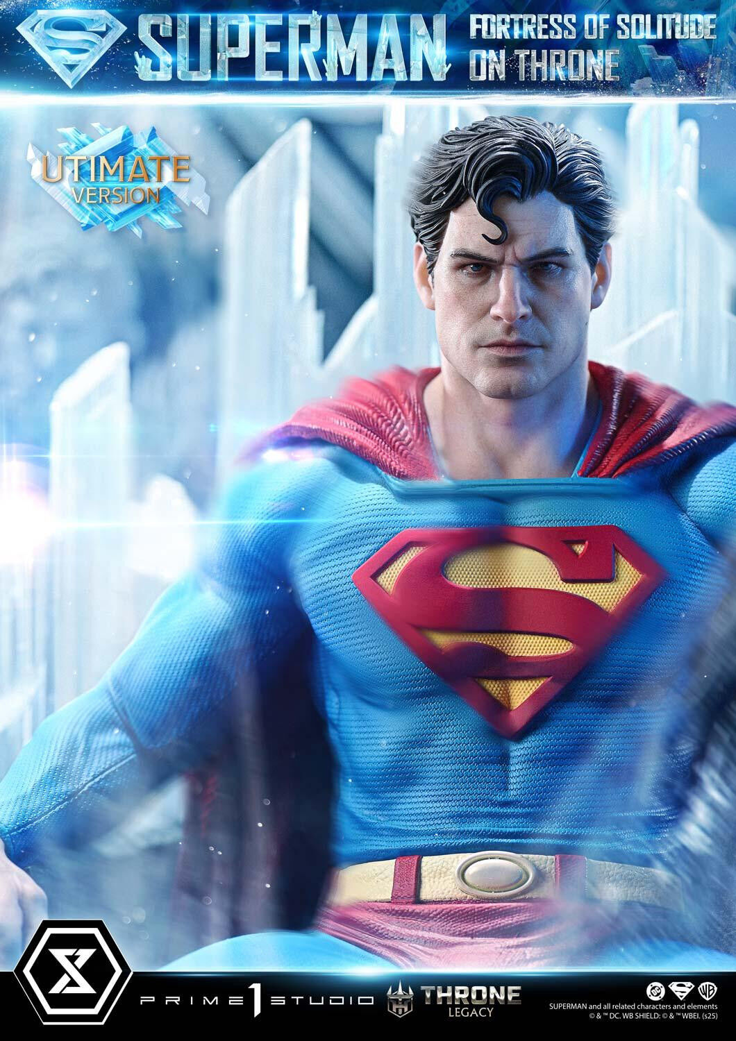 Superman - Throne Legacy (TLCDC-08UT) - 1/4 - Fortress of Solitude on Throne, Ultimate Version (Prime 1 Studio) photo 42