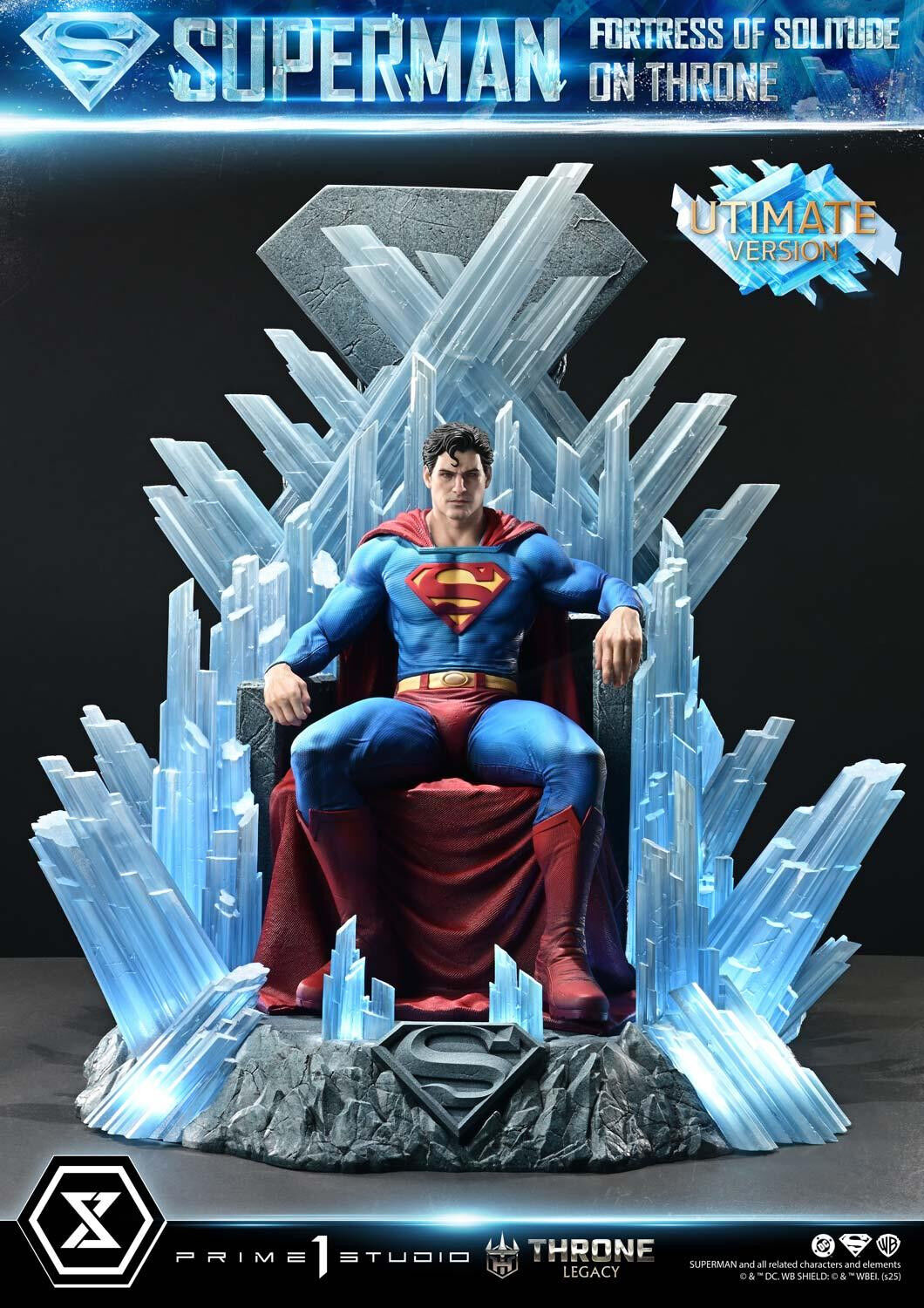 Superman - Throne Legacy (TLCDC-08UT) - 1/4 - Fortress of Solitude on Throne, Ultimate Version (Prime 1 Studio) photo 46