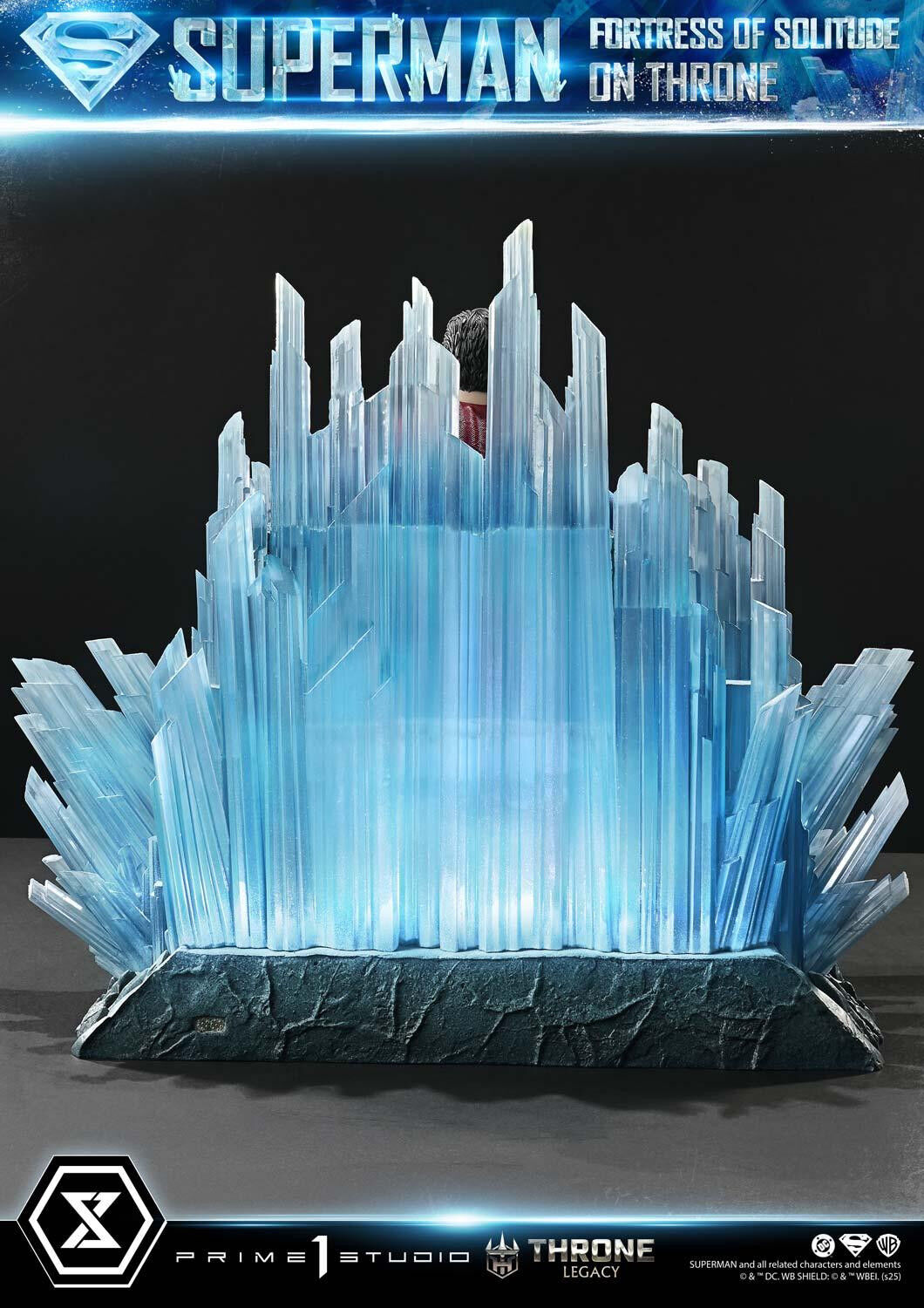 Superman - Throne Legacy (TLCDC-08UT) - 1/4 - Fortress of Solitude on Throne, Ultimate Version (Prime 1 Studio) photo 47