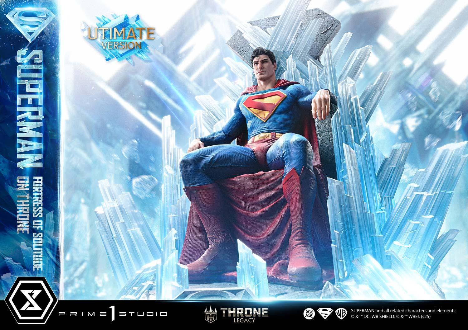 Superman - Throne Legacy (TLCDC-08UT) - 1/4 - Fortress of Solitude on Throne, Ultimate Version (Prime 1 Studio) photo 48