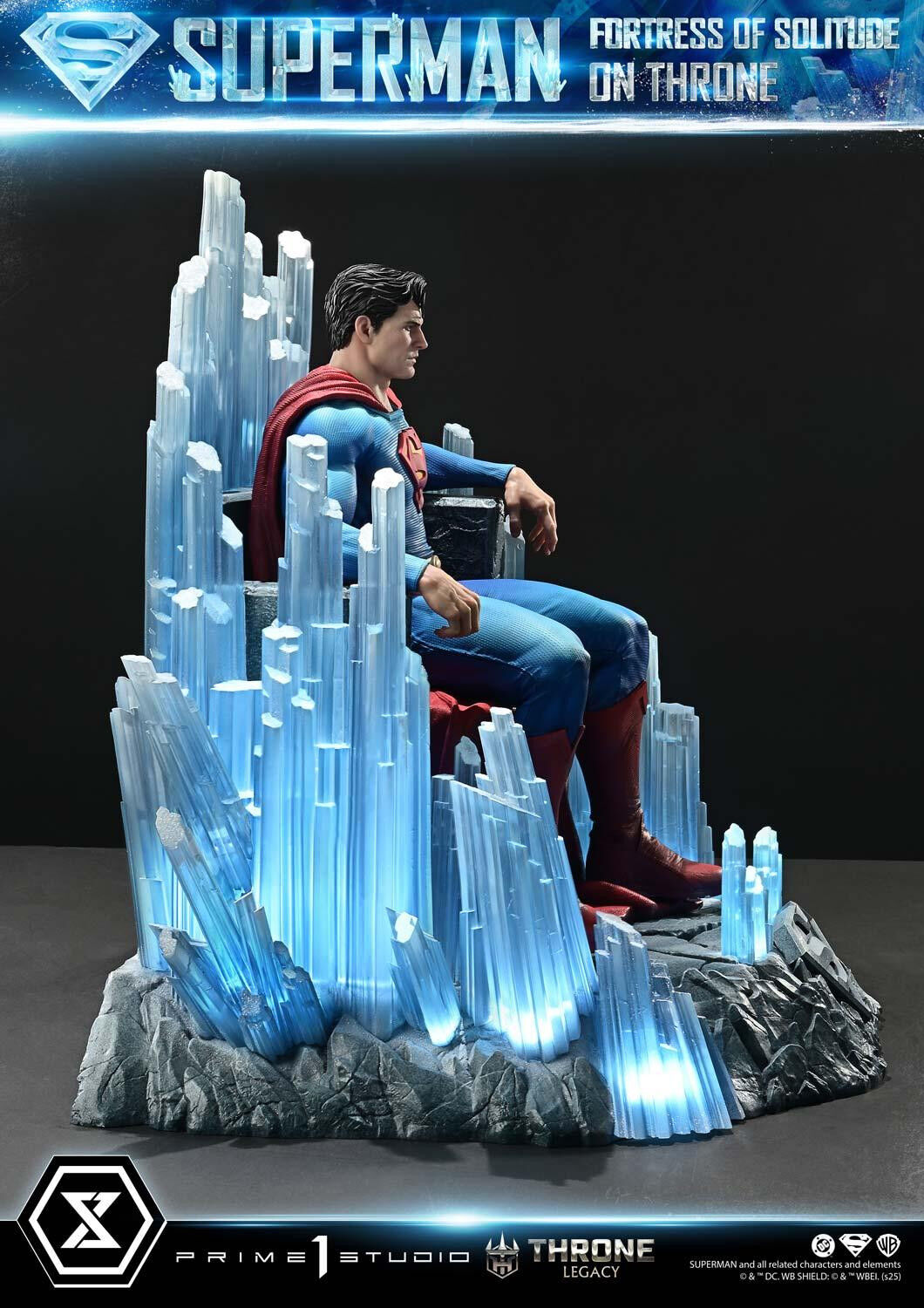 Superman - Throne Legacy (TLCDC-08UT) - 1/4 - Fortress of Solitude on Throne, Ultimate Version (Prime 1 Studio) photo 51
