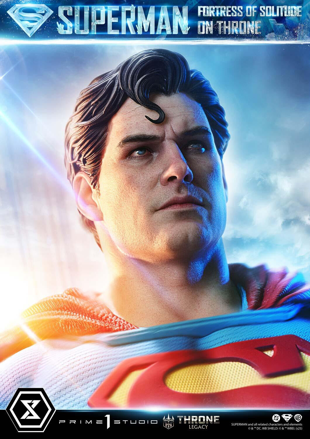 Superman - Throne Legacy (TLCDC-08UT) - 1/4 - Fortress of Solitude on Throne, Ultimate Version (Prime 1 Studio) photo 52