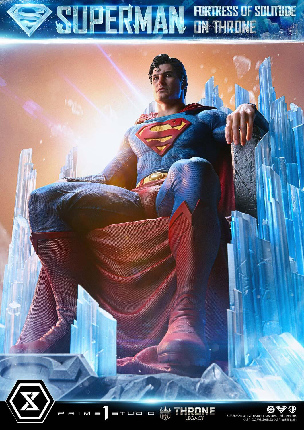 Superman - Throne Legacy (TLCDC-08UT) - 1/4 - Fortress of Solitude on Throne, Ultimate Version (Prime 1 Studio) photo 54