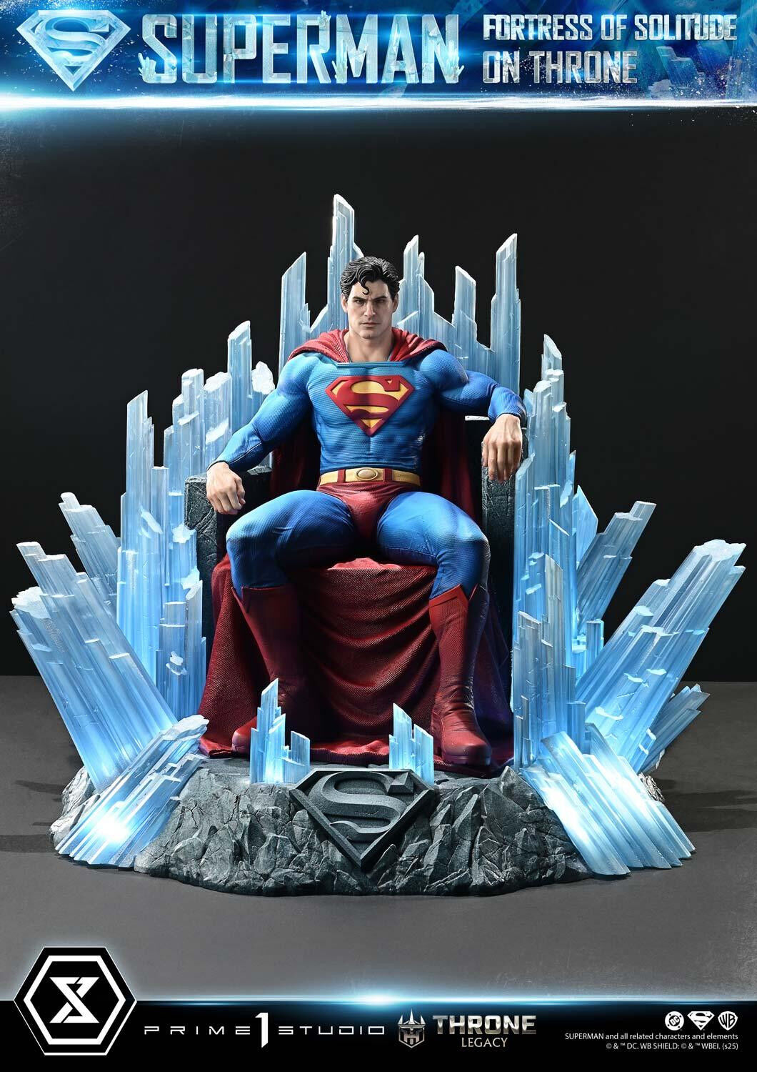 Superman - Throne Legacy (TLCDC-08UT) - 1/4 - Fortress of Solitude on Throne, Ultimate Version (Prime 1 Studio) photo 59