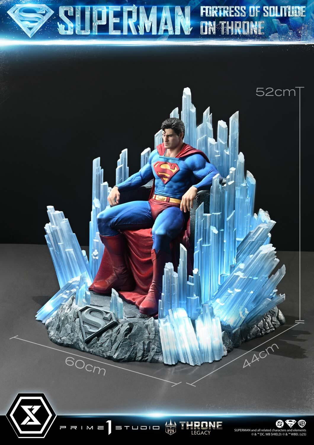 Superman - Throne Legacy (TLCDC-08UT) - 1/4 - Fortress of Solitude on Throne, Ultimate Version (Prime 1 Studio) photo 60