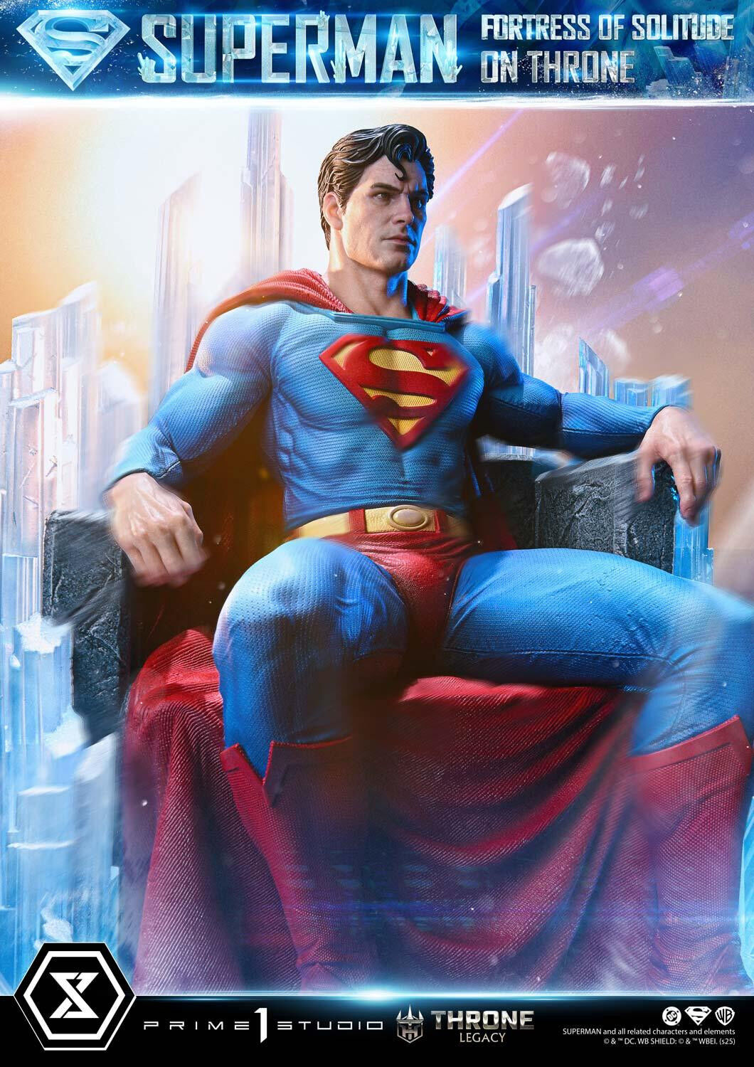 Superman - Throne Legacy (TLCDC-08UT) - 1/4 - Fortress of Solitude on Throne, Ultimate Version (Prime 1 Studio) photo 64
