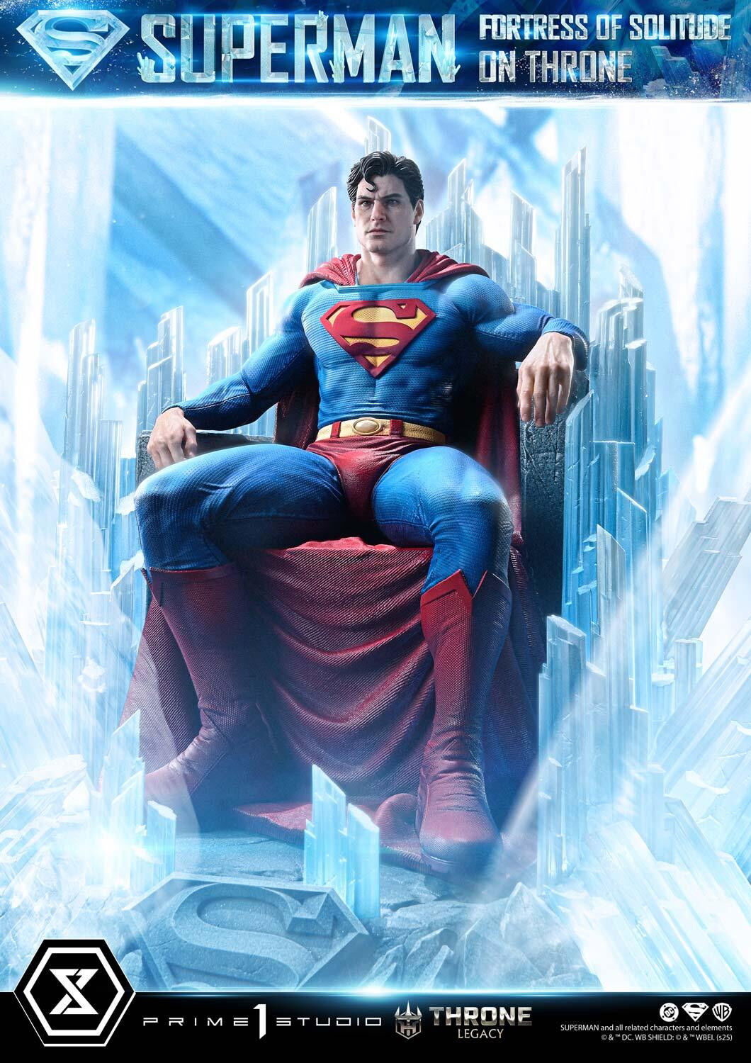Superman - Throne Legacy (TLCDC-08UT) - 1/4 - Fortress of Solitude on Throne, Ultimate Version (Prime 1 Studio) photo 65