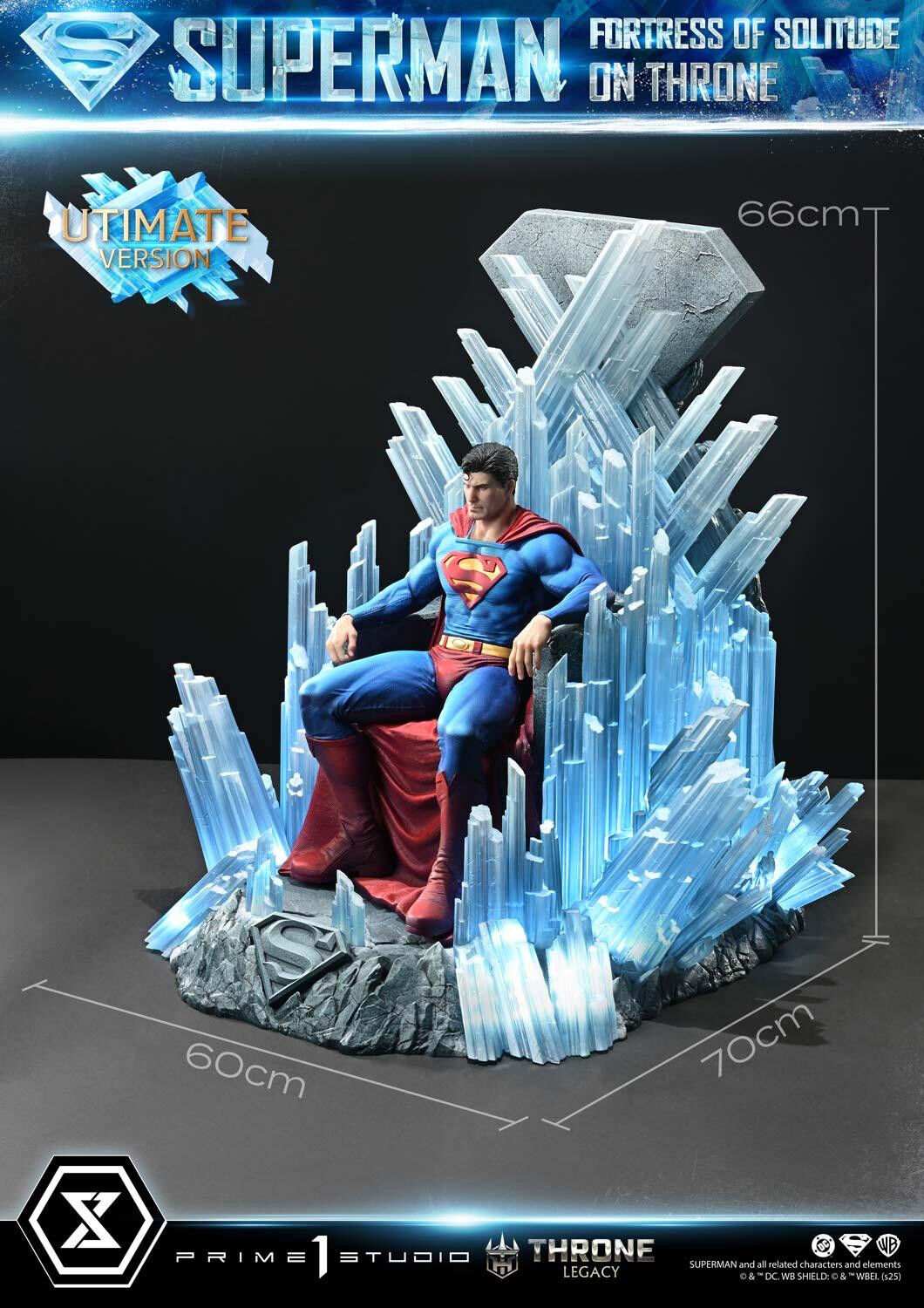Superman - Throne Legacy (TLCDC-08UT) - 1/4 - Fortress of Solitude on Throne, Ultimate Version (Prime 1 Studio) photo 67