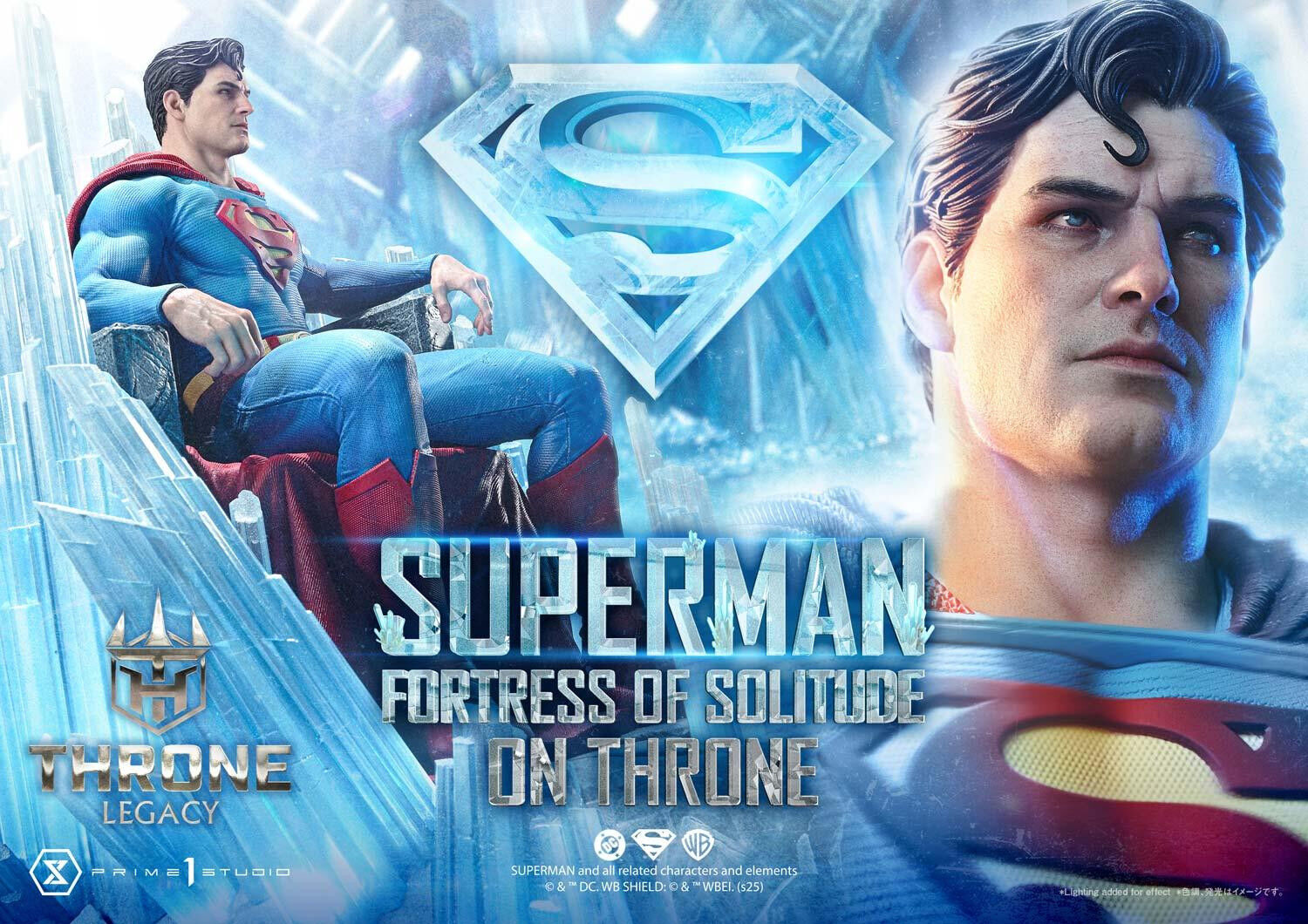 Superman - Throne Legacy (TLCDC-08UT) - 1/4 - Fortress of Solitude on Throne, Ultimate Version (Prime 1 Studio) photo 69